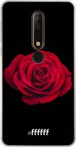 Nokia X6 (2018) Hoesje Transparant TPU Case - Radiant Rose #ffffff