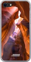 6F hoesje - geschikt voor iPhone SE (2020) - Transparant TPU Case - Sunray Canyon #ffffff