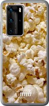Huawei P40 Pro Hoesje Transparant TPU Case - Popcorn #ffffff