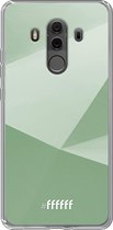 Huawei Mate 10 Pro Hoesje Transparant TPU Case - Fresh Geometric #ffffff