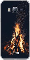 Samsung Galaxy J3 (2016) Hoesje Transparant TPU Case - Bonfire #ffffff