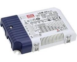 Mean Well LCM-40 LED-driver Constante stroomsterkte 42 W 0.35 - 1.05 A 2 - 80 V/DC PFC-schakeling, Overbelastingsbesche