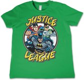 DC Comics Justice League Kinder Tshirt -L- Team Groen