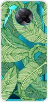 Voor Xiaomi Redmi K30 Pro schokbestendig geverfd transparant TPU beschermhoes (bananenblad)