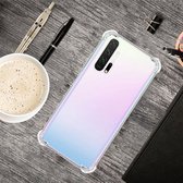 Voor Huawei Nova 6 (4G / 5G) Vierhoeken Anti-Drop Ultradunne transparante TPU-telefoonhoes (transparant)