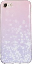 TPU-beschermhoes voor iPhone SE 2020 & 8 & 7 (helderroze)