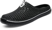 Mode ademende holle sandalen Paar strandsandalen, schoenmaat: 38 (zwart)