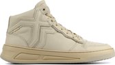 Bronx Sneakers Dames - Hoge sneakers / Damesschoenen - Leer - 47325-a     -  Beige - Maat 41