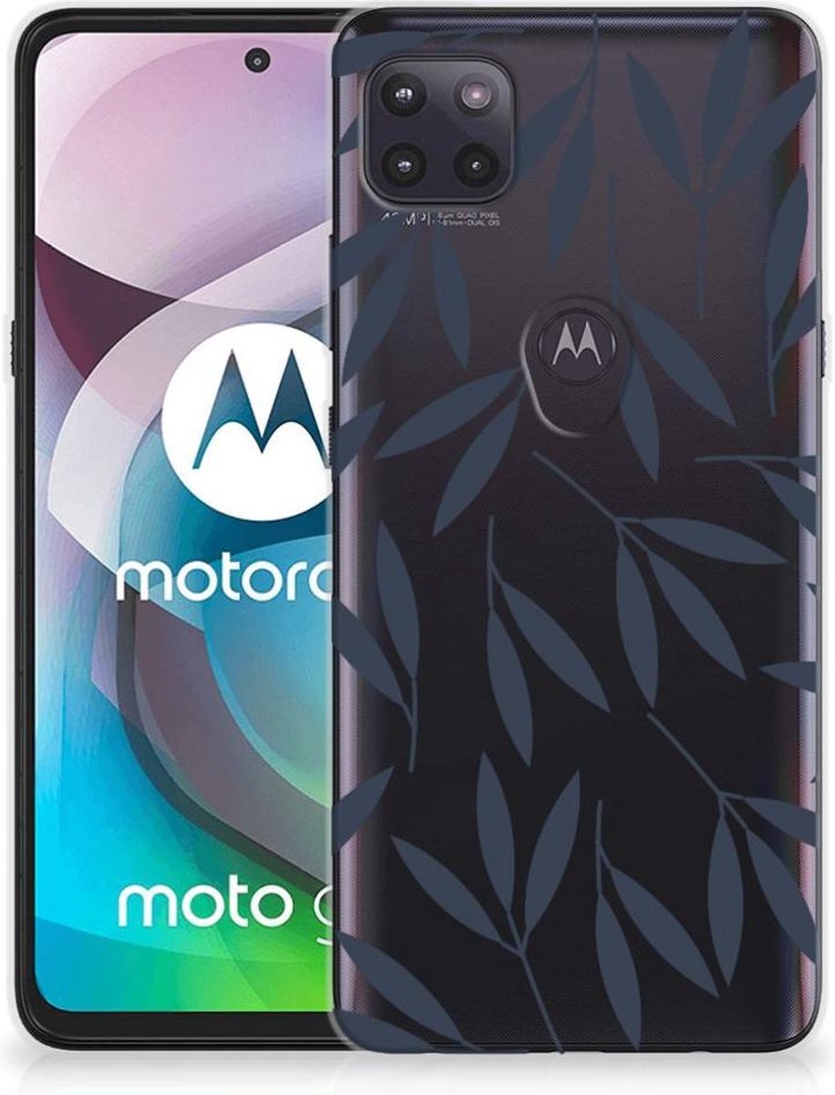 Motorola Moto G 5G TPU Case Leaves Blue