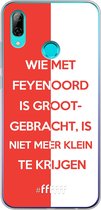 6F hoesje - geschikt voor Honor 10 Lite -  Transparant TPU Case - Feyenoord - Grootgebracht #ffffff