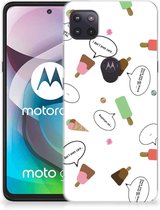 Telefoon Hoesje Motorola Moto G 5G Silicone Back Case IJsjes