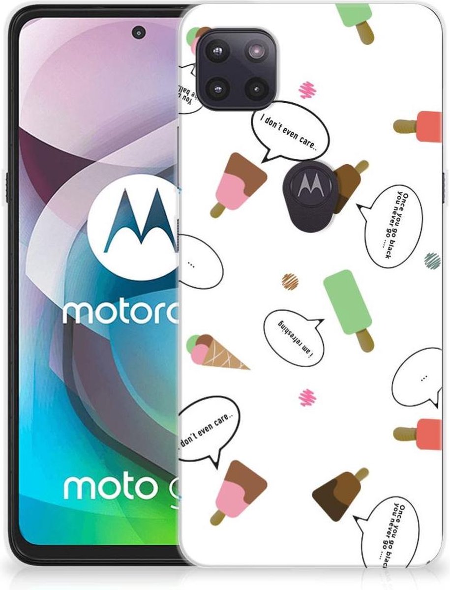 Motorola Moto G 5G Siliconen Case IJsjes