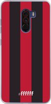 Xiaomi Pocophone F1 Hoesje Transparant TPU Case - AC Milan #ffffff