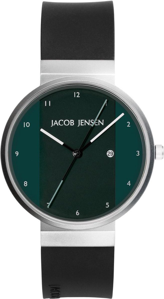 Jacob Jensen horloge JACOB JENSEN NEW SERIES 715 Ø 35 mm 715 - Silver - Analog