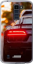 LG K10 (2016) Hoesje Transparant TPU Case - Audi R8 Back #ffffff