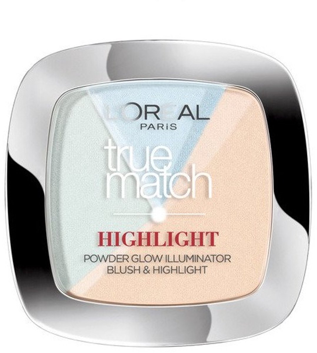 Bol.com L'oreal_true Match Highlight Powder Roz?wietlaj?cy Puder Do Twarzy R/c Icy Glow G 9 Gr aanbieding