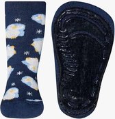 Antislip sokken met pinguins donkerblauw-19/20