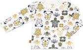 Frogs and Dogs - Chemise Friends Of Mini - Wit - Taille 68 - Garçons, Filles