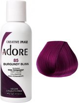 Adore Shining Semi Permanent Hair Color Burgundy Bliss-85