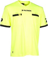 Patrick Scheidsrechtersshirt Korte Mouw Heren - Fluogeel | Maat: XXL