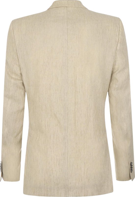 Hoe Arabisch Lounge Steppin' Out Mannen Linnen Blazer Beige Linnen Maat: 48 | bol.com