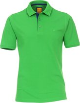 Redmond modern fit poloshirt - groen (blauw contrast) -  Maat: M