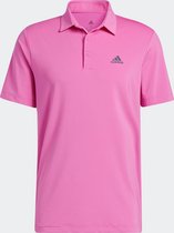 Adidas Ultimate365 Solid Left Chest Polo Shirt Heren Roze - Maat S