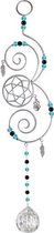 Brass Wire Hanging Crystal Dreamcatcher Turquoise 13,25-629