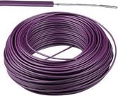 VTBst kabel / draad 0,75 mm² - paars (H05V-K) - VTBST075VI