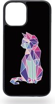 Polygone cat Telefoonhoesje - Apple iPhone 12 mini