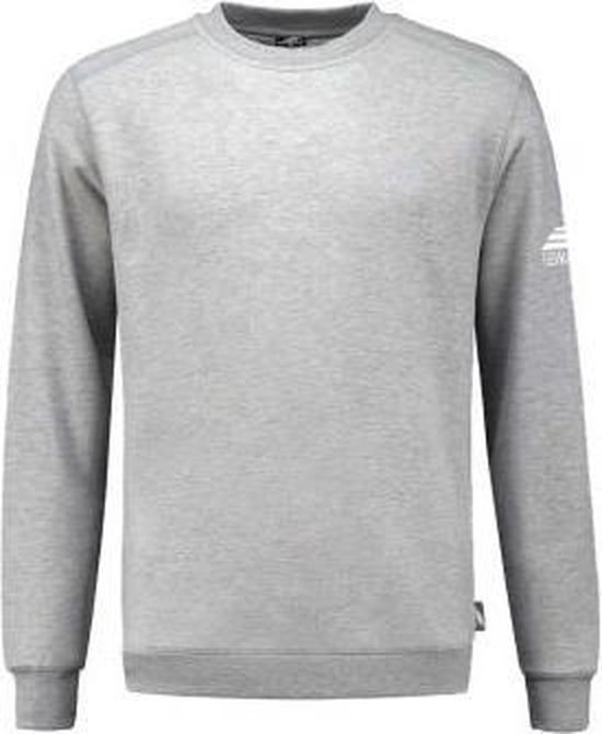 REWAGE Sweater Premium Heavy Kwaliteit - Heren - Grijs