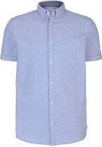 Tom Tailor Korte mouw Overhemd - 1025214 Bleu (Maat: XXL)