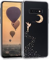 kwmobile telefoonhoesje voor Samsung Galaxy S10e - Hoesje voor smartphone - Glitterfee design