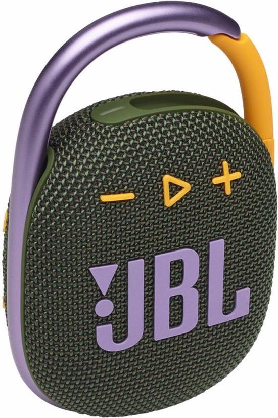 JBL Clip 4 - Draagbare Bluetooth Mini Speaker - Groen