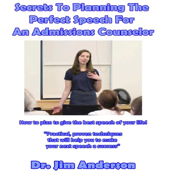 Secrets to Planning the Perfect Speech for an Admissions Cou ... - cover