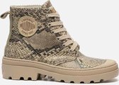 Palladium Pampa Avenue High Python veterboots beige - Maat 41