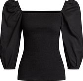 WE Fashion Pofmouwen Dames Tube Blouse - Maat L