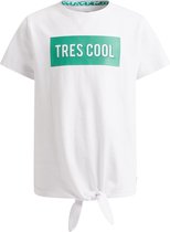 WE Fashion Meisjes T-shirt tekstopdruk