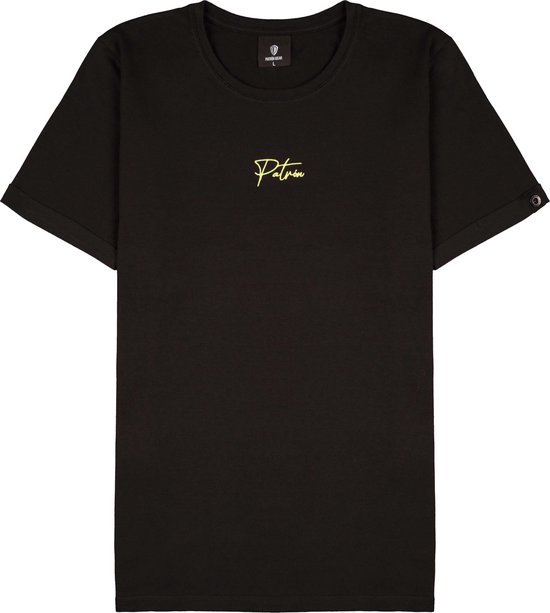 Patrón Wear - T-shirt Emilio Noir / Or - Taille XL