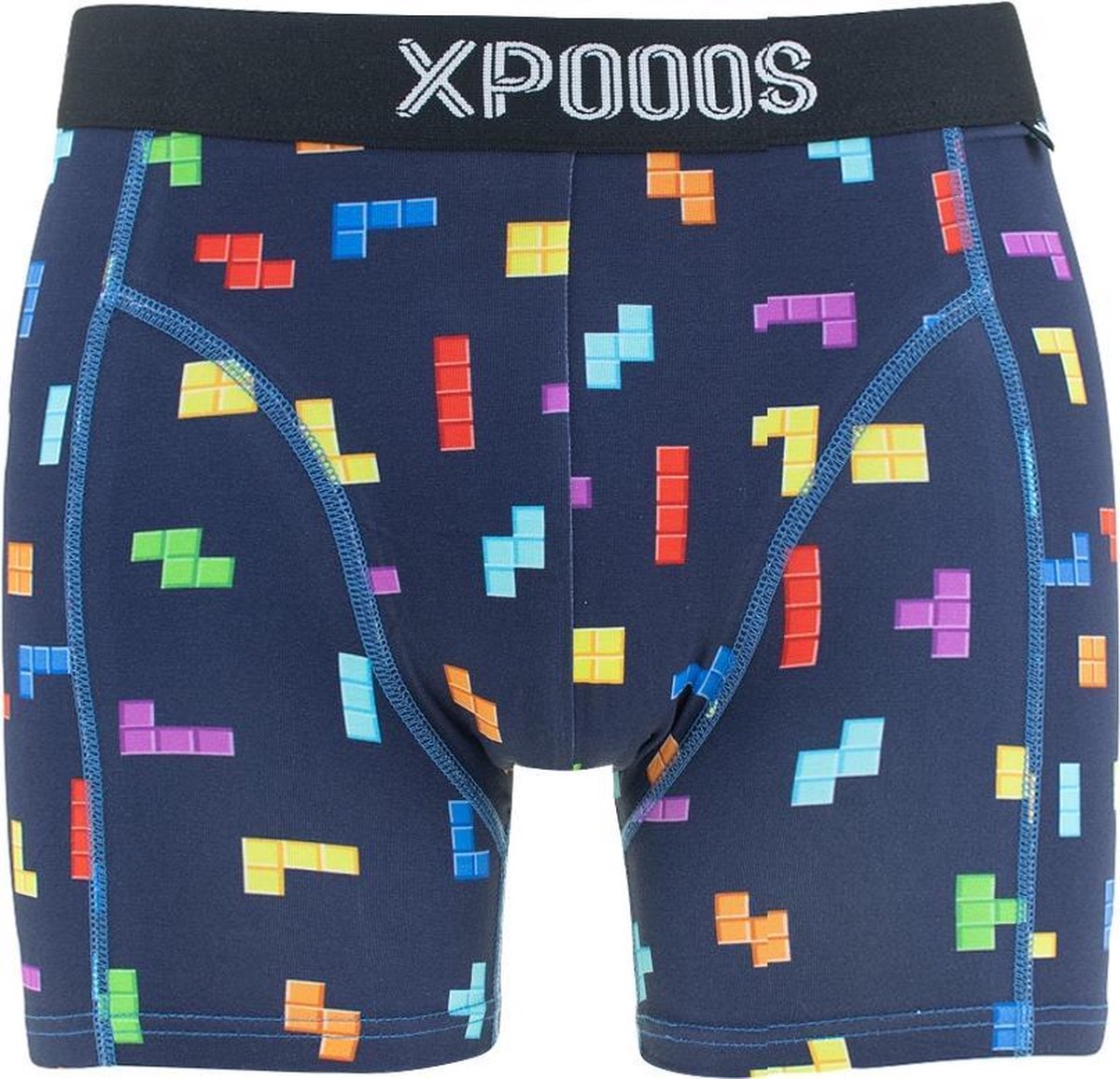 XPOOOS game boxer blauw - XL