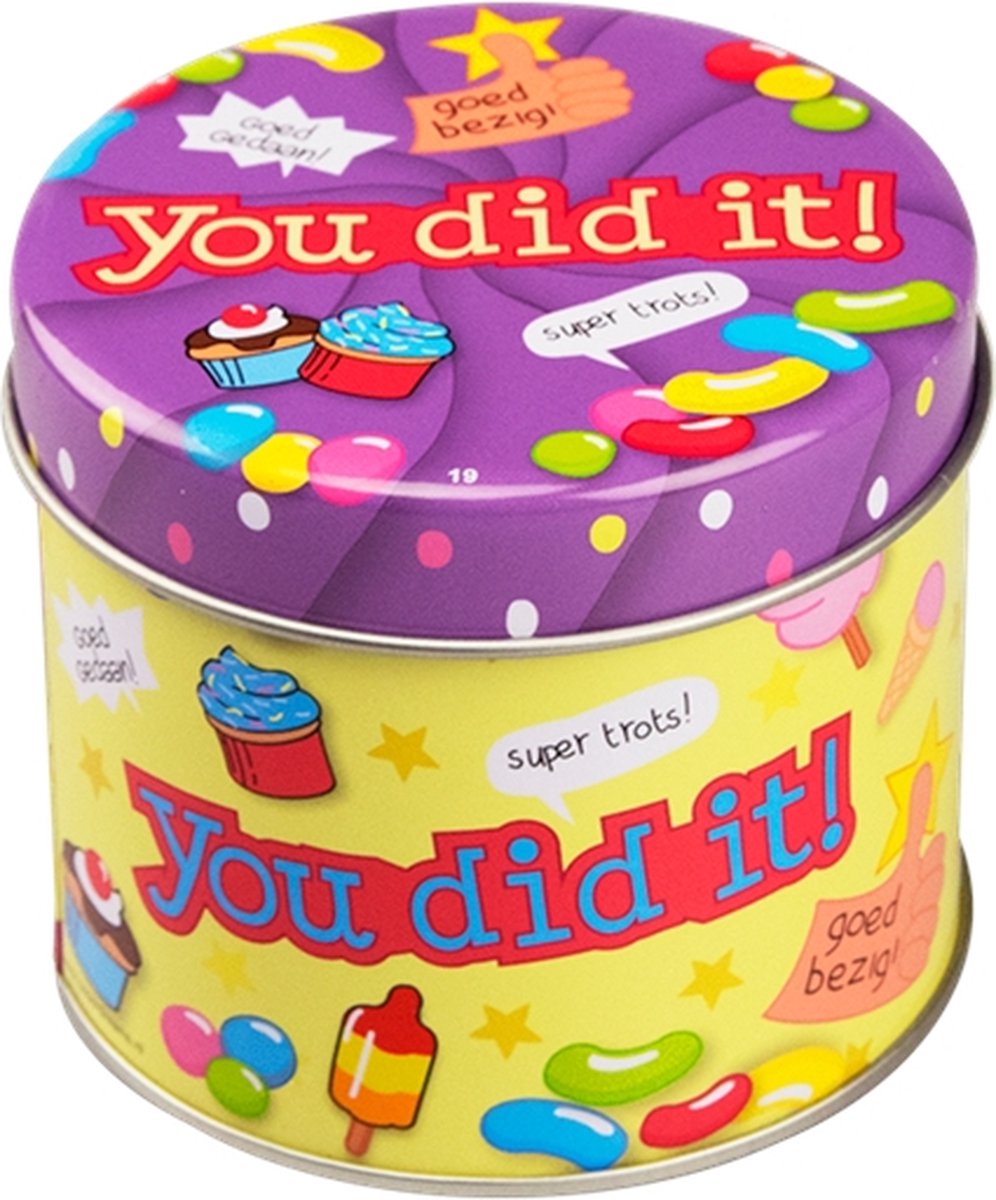 Snoepblikjes - You did it!