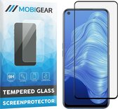 Mobigear Gehard Glas Ultra-Clear Screenprotector voor Realme 7 - Zwart