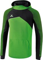 Erima Premium One 2.0 Sweatshirt met Capuchon Groen-Zwart-Wit Maat L