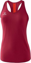 Erima Squad Tanktop Dames Bordeaux-Rood Maat 44