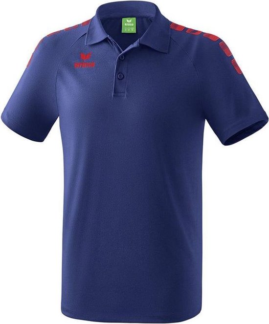 Erima Essential 5-C Polo New Navy-Rood Maat S