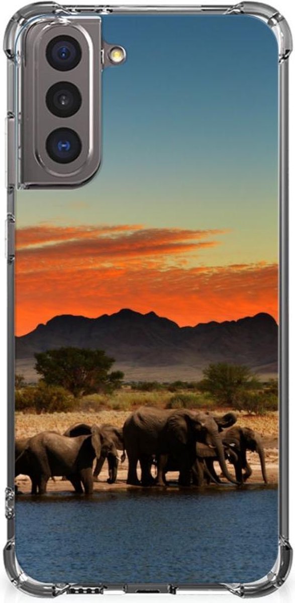 Samsung Galaxy S21 Case Anti-shock Olifanten