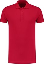 L&S Polo Basic Cot/Elast SS for him