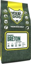 Volwassen 3 kg Yourdog epagneul breton hondenvoer