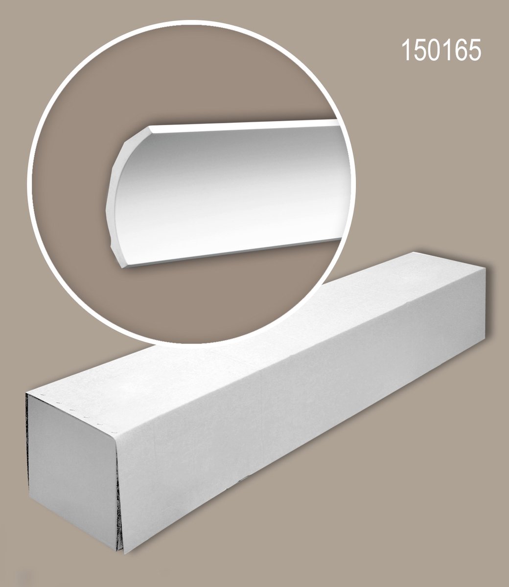 Profhome 150165 1 doos 10 stukken Kroonlijst 20 m