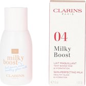 Clarins Milky Boost Foundation - 04 Milky Auburn - 50 ml